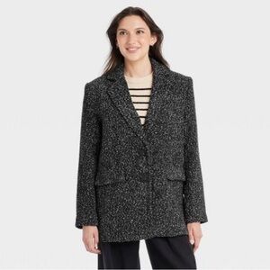 Women's Oversized Blazer - Universal Thread Black